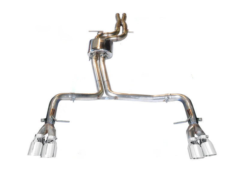 AWE Tuning Audi B8.5 S4 3.0T Track Edition Exhaust - Chrome Silver Tips (102mm) AWE Tuning Catback  AXOPROS