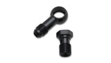 Vibrant Single -4AN 9/16-24 Aluminum Male Banjo Adapter Assembly Vibrant Fittings  AXOPROS