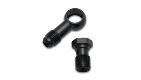 Vibrant Single -8AN 7/16-20 Aluminum Male Banjo Adapter Assembly Vibrant Fittings  AXOPROS
