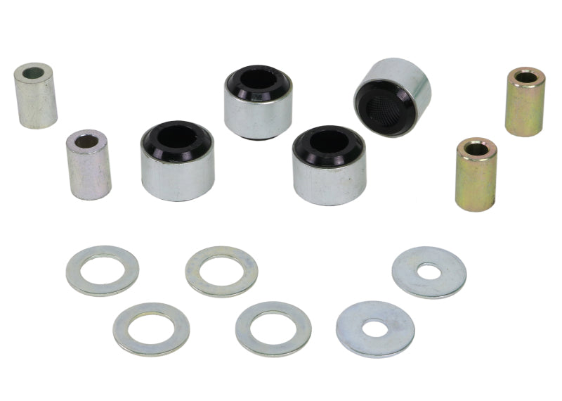 Whiteline Plus 3/08+ Dodge Challenger / 11/05+ Charger Rear Toe Link Inner and Outer Whiteline Bushing Kits  AXOPROS