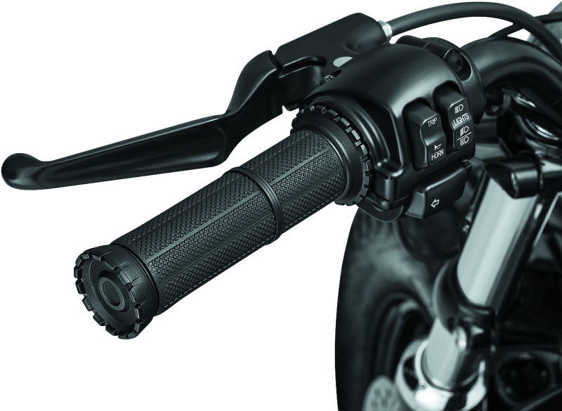 Kuryakyn Riot Grips Dual Cable Satin Black Kuryakyn Grips  AXOPROS