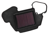 K&N 2013-2015 Honda Grom 125/MSX125 Air Filter K&N Engineering Air Filters - Direct Fit  AXOPROS