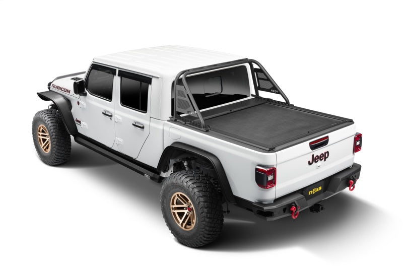 N-Fab ARC Sports Bar 20-22 Jeep Gladiator - Textured Black(Roll-N-Lock Cover Fitment Only) N-Fab Bed Bars  AXOPROS
