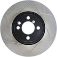 StopTech Power Slot 07-09 Mini Cooper S Front Right Slotted Rotor Stoptech Brake Rotors - Slotted  AXOPROS