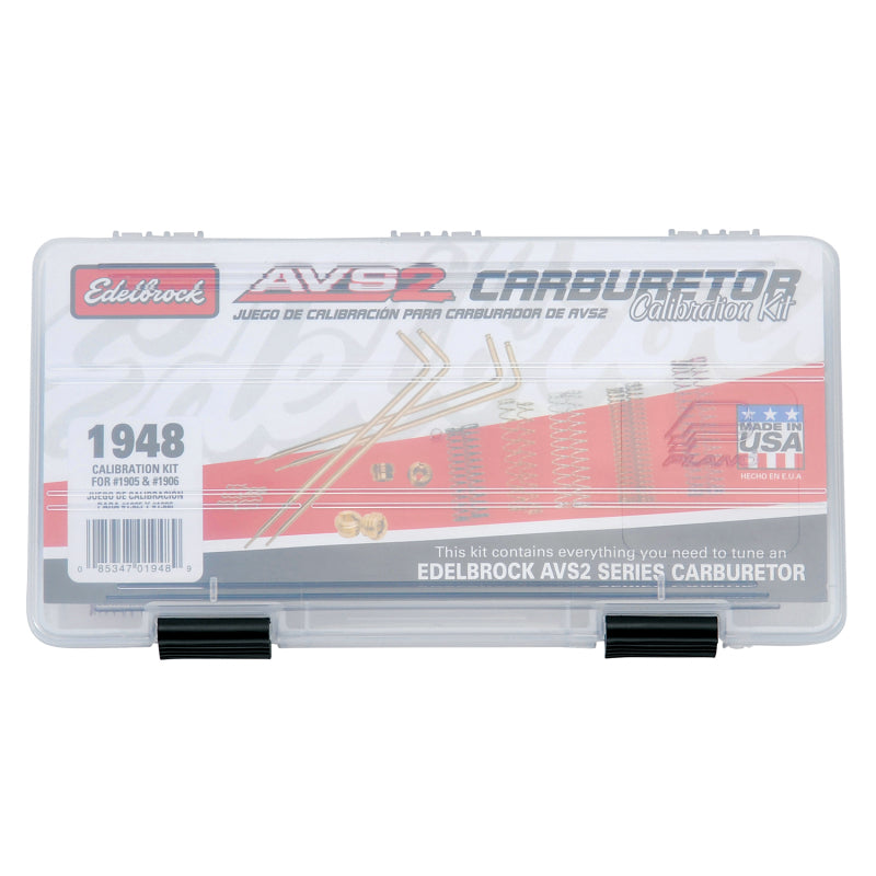 Edelbrock Calibration Kit for 1905 / 1906 Edelbrock Carburetor Rebuild Components  AXOPROS