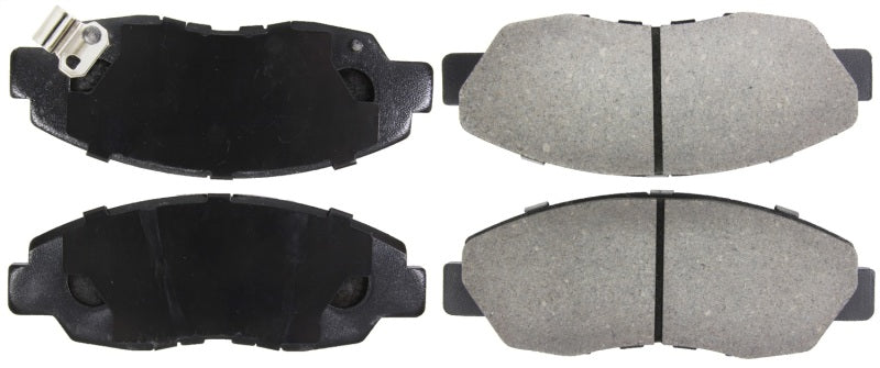 StopTech Performance 98-02 Honda Accord Coupe/Sedan 4cyl Rear Drum/Disc Front Brake Pads Stoptech Brake Pads - Performance  AXOPROS