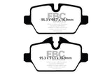 EBC 10+ Mini Countryman 1.6 Cooper Yellowstuff Rear Brake Pads EBC Brake Pads - Performance  AXOPROS