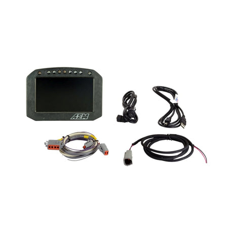 AEM AEM CD-5L Carbon Logging Flush Digital Dash Display Gauges aftermarket performance part