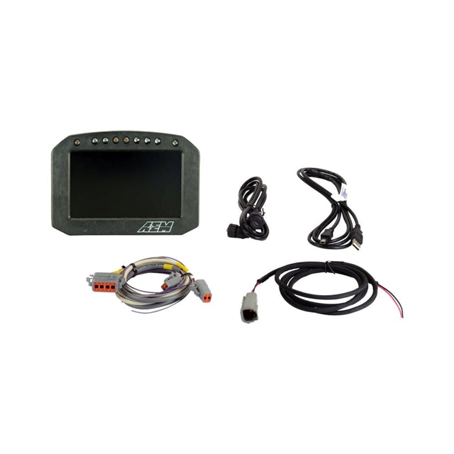 AEM AEM CD-5L Carbon Logging Flush Digital Dash Display Gauges aftermarket performance part