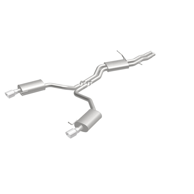 MagnaFlow Sys C/B 12-15 Audi A6 / A7 3.0L V6 SS 2.5in Dual Split Rear Ext 4in Tips Magnaflow Catback  AXOPROS