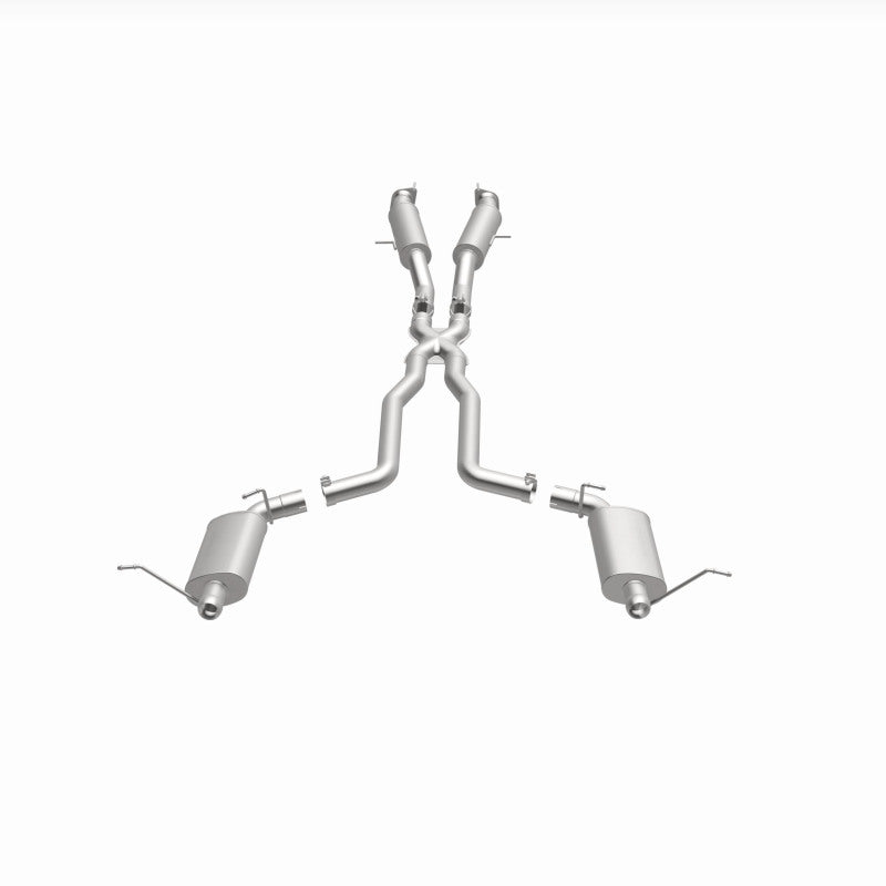 MagnaFlow 12 Jeep Grand Cherokee V8 6.4L Dual Split Rear Exit Stainless Cat Back Performance Exhaust Magnaflow Catback  AXOPROS