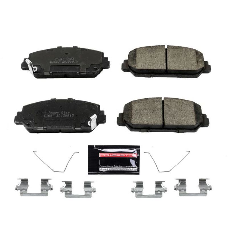 Power Stop 16-19 Acura ILX Front Z23 Evolution Sport Brake Pads w/Hardware PowerStop Brake Pads - Performance  AXOPROS
