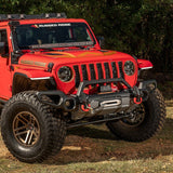Rugged Ridge Venator Front Bumper Overrider 18-19 JL Rugged Ridge Bumpers - Steel  AXOPROS