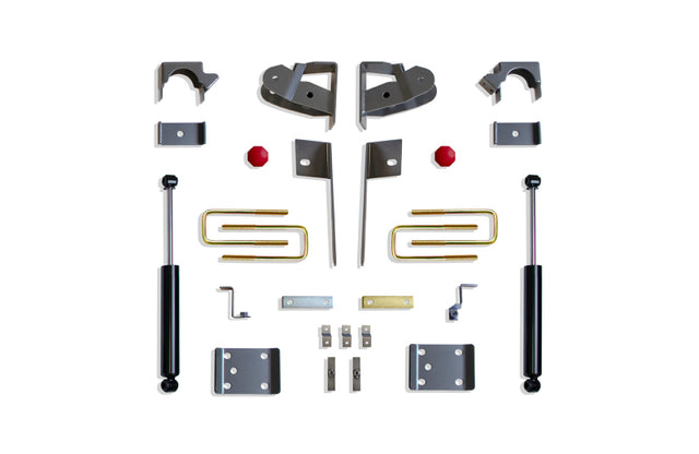 MaxTrac 2019+ GM C/K1500 2WD/4WD 5in Rear Adj. Lowering Flip Kit Maxtrac Leaf Springs & Accessories  AXOPROS