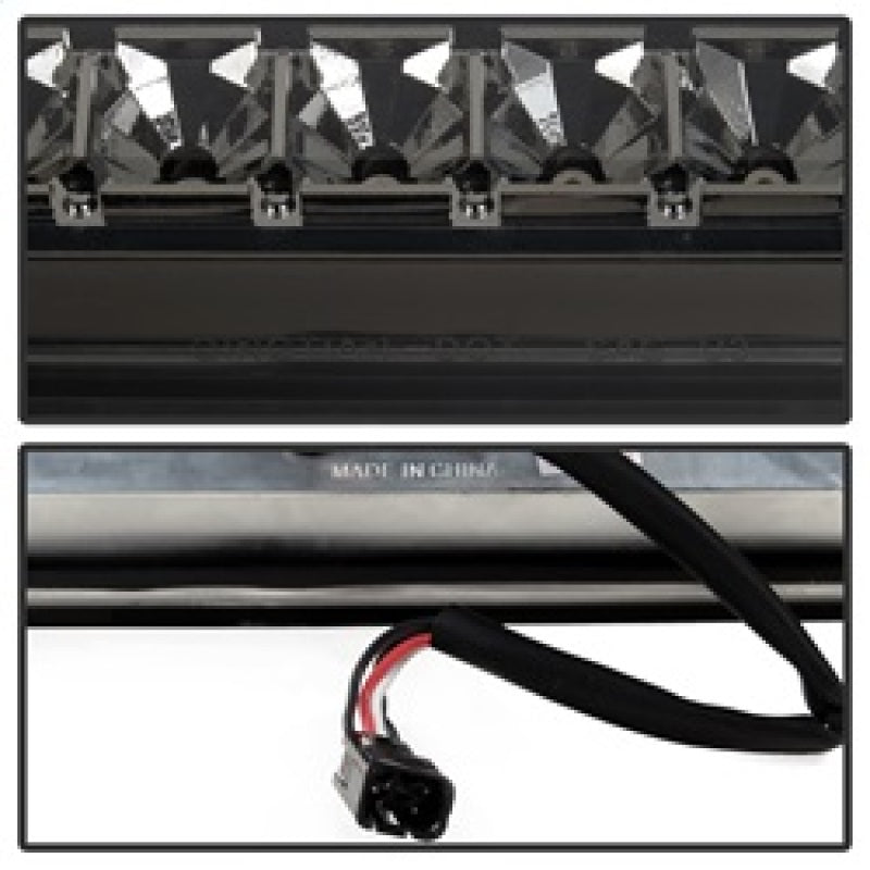 Xtune Chevy Silverado 99-06 / GMC Sierra 99-06 LED 3rd Brake Light Smoked BKL-CSIL99-LED-SM SPYDER Brake Lights  AXOPROS