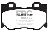 EBC 08-13 Infiniti FX50 5.0 Yellowstuff Rear Brake Pads EBC Brake Pads - Performance  AXOPROS