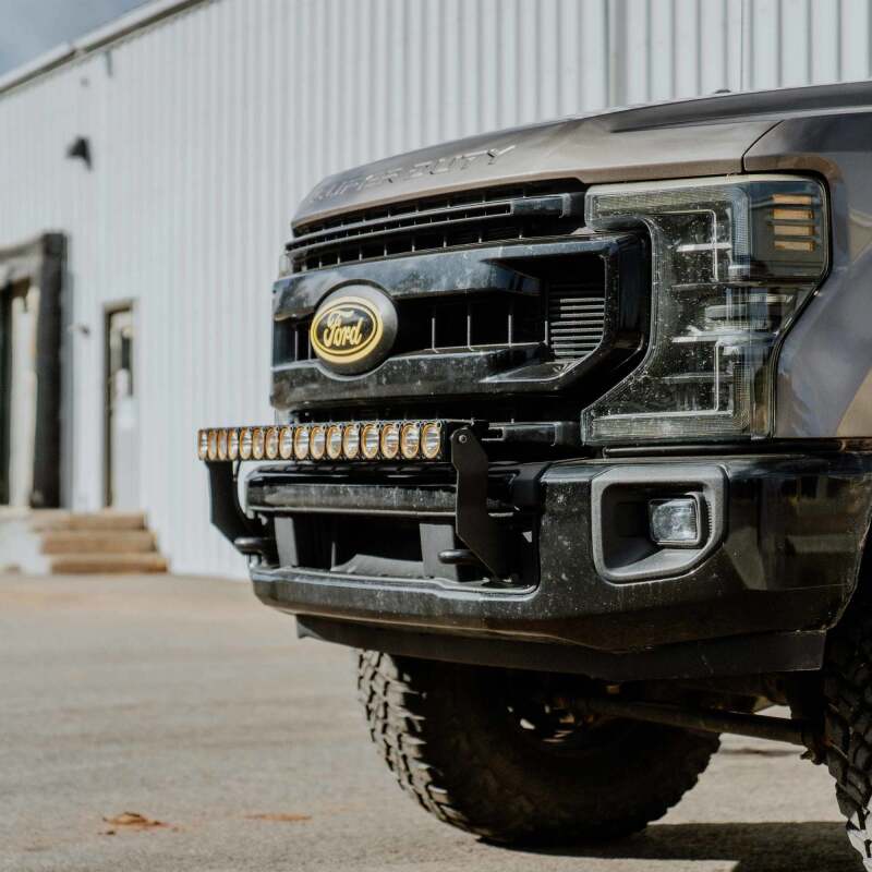 KC HiLiTES 2017+ Ford Super Duty Front Bumper Light Bar Mount For 40in Flex Era LED Light Bar KC HiLiTES Light Mounts  AXOPROS