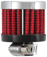 K&N .315/.431 Flange 1 3/8 inch OD 1.5 inch H Clamp On Crankcase Vent Filter K&N Engineering Air Filters - Universal Fit  AXOPROS