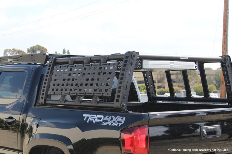 Go Rhino 15-22 Chevrolet/GMC Colorado/Canyon XRS Overland Xtreme Rack Blk - Box 1 (Req. 5951000T-02) Go Rhino Truck Bed Rack  AXOPROS