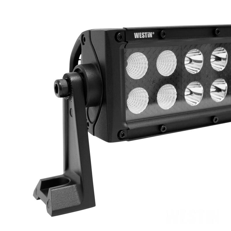 Westin Westin B-FORCE LED Light Bar Double Row 10 inch Combo w/3W Cree - Black Light Bars & Cubes aftermarket performance part