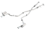 Borla 2015 Jeep Grand Cherokee SRT8 ATAK Dual Round Rolled Exit Catback Exhaust Borla Catback  AXOPROS