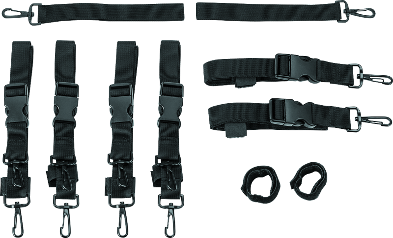 Kuryakyn Premium Luggage Strap Kit Kuryakyn Bags - Saddlebags  AXOPROS