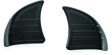 Kuryakyn Tri-Line Inner Fairing Cover Plates Gloss Black Kuryakyn Exterior Trim  AXOPROS