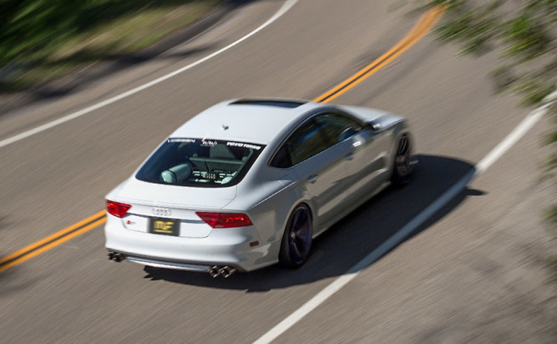 MagnaFlow Sys C/B 12-15 Audi A6 / A7 3.0L V6 SS 2.5in Dual Split Rear Ext 4in Tips Magnaflow Catback  AXOPROS