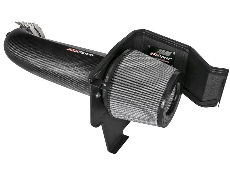 aFe POWER Magnum FORCE Carbon Fiber Stage 2 Track Series Pro Dry S CAIS - 11-18 Dodge Challenger V8 aFe Cold Air Intakes  AXOPROS