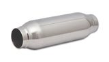 Vibrant SS Resonator (Standard Design) 2.in inlet/outlet x 12in long w/ 3.5in OD resonator body Vibrant Resonators  AXOPROS