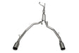Corsa 2021-2024 Dodge Ram TRX Crew Cab Baja Catback Exhaust Dual Rear Gunmetal Tip CORSA Performance Catback  AXOPROS