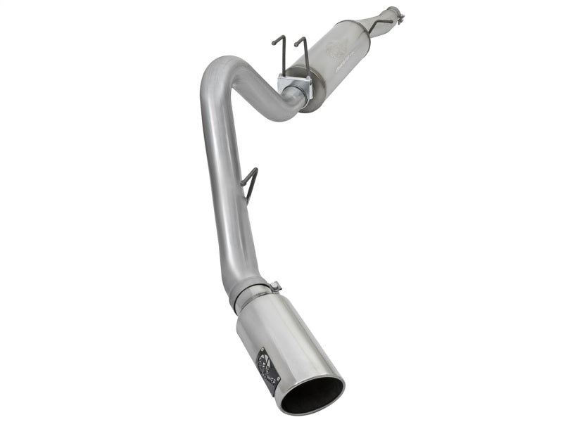 aFe MACHForce XP 2017 Ford SuperDuty F-250/F-350 V8 6.2L CC/LB Cat-Back SS 4in. Exhaust System aFe Catback  AXOPROS