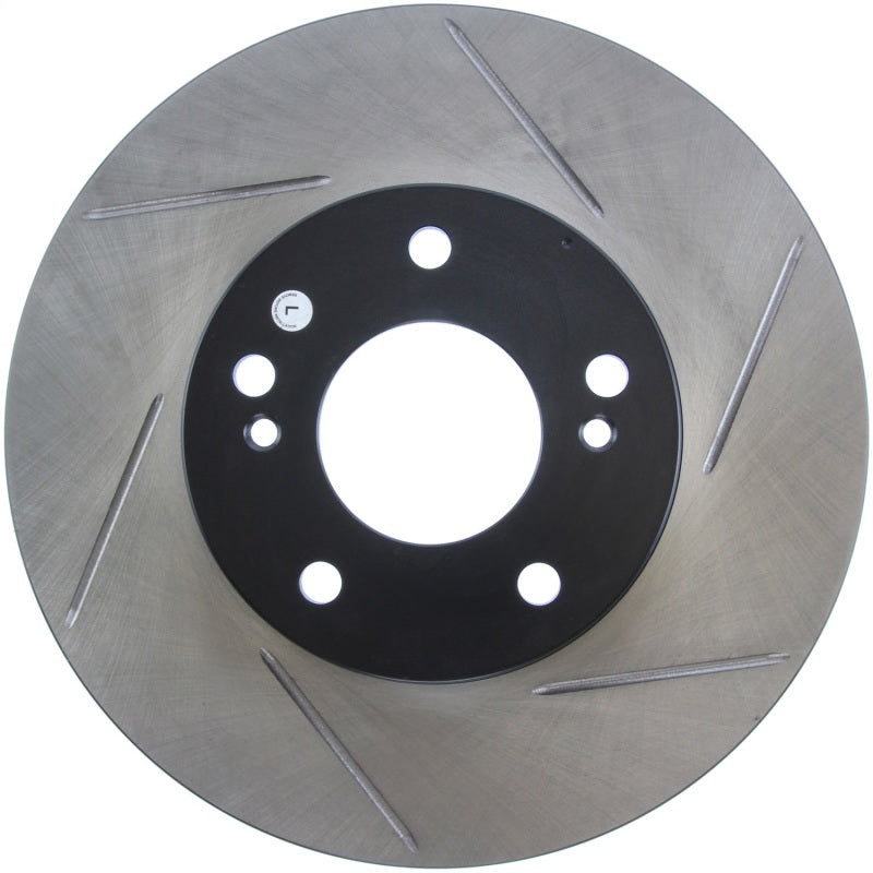 StopTech Power Slot 7/90-96 300ZX Slotted Front Left Rotor Stoptech Brake Rotors - Slotted  AXOPROS