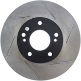 StopTech Power Slot 7/90-96 300ZX Slotted Front Left Rotor Stoptech Brake Rotors - Slotted  AXOPROS
