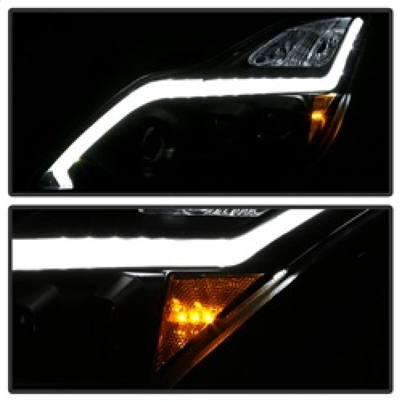 xTune Infiniti G37 Coupe (non-AFS) 08-15 Projector Headlights - Black PRO-JH-IG3708-2D-LB-BK SPYDER Headlights  AXOPROS