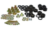 Energy Suspension 68-72 Chevy Chevelle/Monte Carlo/Malibu/El Camino Black Body Mount Set Energy Suspension Bushing Kits  AXOPROS