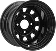 ITP Delta Steel 12x7 / 4/137 BP / 4+3 Offset Black Wheel ITP Wheels - Cast  AXOPROS