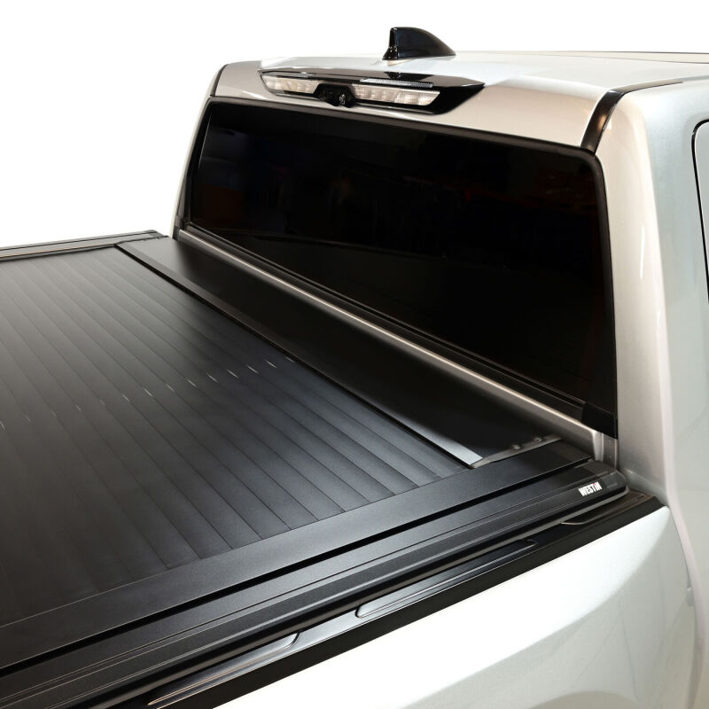 Westin 22-26 Toyota Tundra 5ft 5in. (66in.) Bed Electric Retractable Tonneau Cover - Black Westin Tonneau Covers - Retractable  AXOPROS