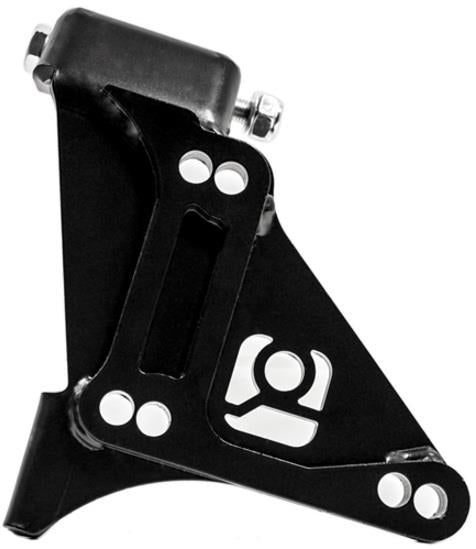 Innovative N/A H-Series Black Steel H22 Alternator Relocation Bracket Innovative Mounts Brackets  AXOPROS