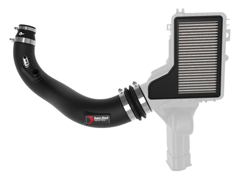 aFe Super Stock Induction System Pro Dry S Media 15-20 Ford Mustang L4-2.3L (t) aFe Cold Air Intakes  AXOPROS