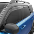 EGR 21-22 Ford Bronco Sport 4 Door In-Channel Window Visors - Dark Smoked (573561) EGR Wind Deflectors  AXOPROS