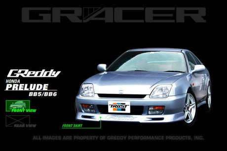 GReddy 97-01 Honda Prelude Urethane Front Lip Spoiler ** Must ask/call to order** GReddy Spoilers  AXOPROS