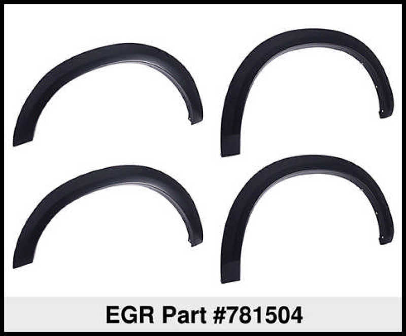 EGR 07-13 Chev Silverado 6-8ft Bed OEM Look Fender Flares - Set (781504) EGR Fender Flares  AXOPROS