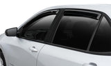 AVS 07-10 Chrysler Sebring Ventvisor In-Channel Front & Rear Window Deflectors 4pc - Smoke AVS Wind Deflectors  AXOPROS
