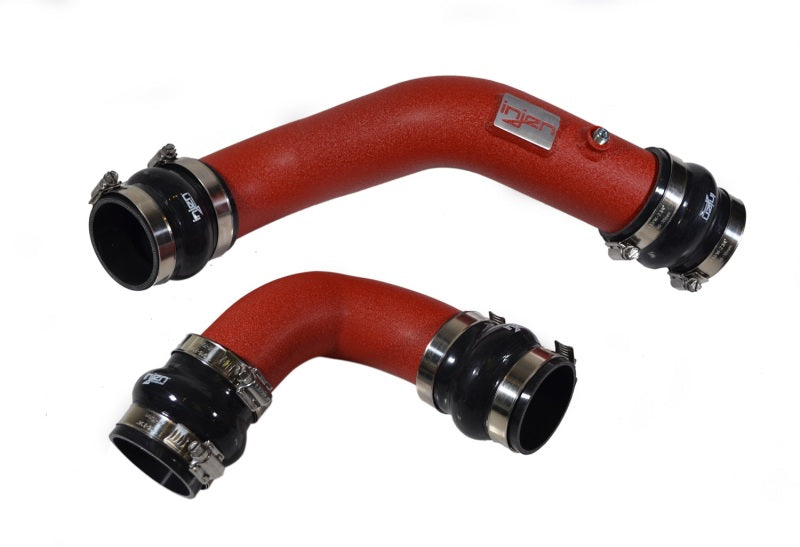 Injen 17-19 Honda Civic Type-R Aluminum Intercooler Piping Kit - Wrinkle Red Injen Intercooler Pipe Kits  AXOPROS