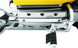 Kuryakyn Dually ISO  Pegs With 1inch Clamp Chrome (Pair) Kuryakyn Footpegs  AXOPROS