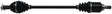QuadBoss 19-21 Honda SXS1000 Talon 1000R Front Left Side Rugged Axle QuadBoss Axles  AXOPROS