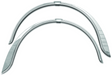 Kuryakyn Rear Fender Flares For Trikes Chrome Kuryakyn Exterior Trim  AXOPROS