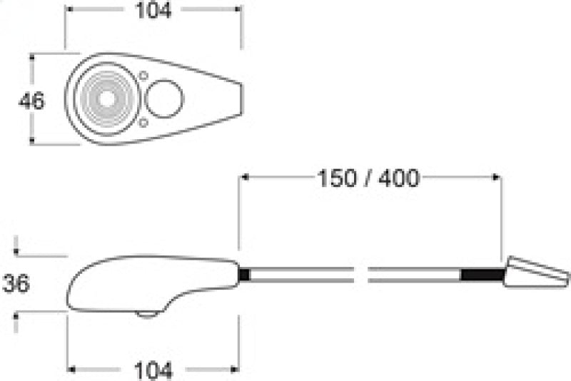 Hella Interiorlamp 400 Bic Md931V Black 2Ja Hella Interior Lighting  AXOPROS