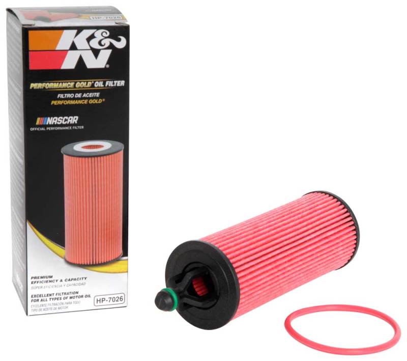K&N Performance Oil Filter for 14-17 Dodge Durango 3.6L / 14-17 Jeep Grand Cherokee 3.6L K&N Engineering Oil Filters  AXOPROS